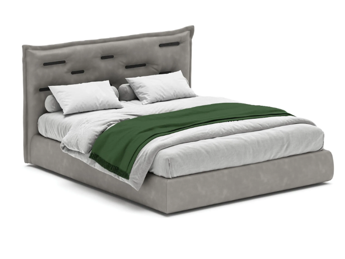 SOANA - Fabric storage bed _ Ozzio Italia